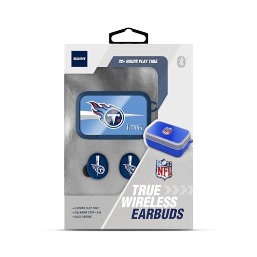 Image of SOAR NFL Wireless Sport Earbuds: Comfortable Fit & Convenient Charging