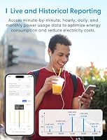 Meross Smart Meter 3-Phasen Stromzähler mit 6 Messkanälen, DIN-Schiene – Ansicht 7