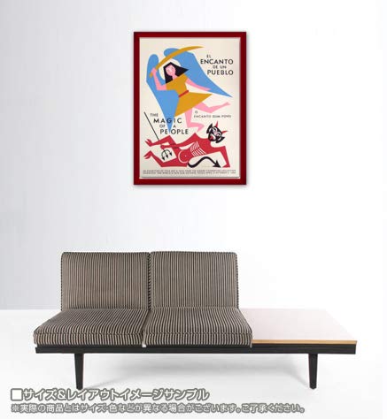 『THE MAGIC OF A PEOPLE』 Alexander Girard 298: ALEXANDER GIRARD, The Magic of a People posters (three