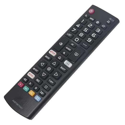 Image of Universal Remote Control for LG Smart TV for All Models LCD, LED, 3D and HDTV Smart TVs.
