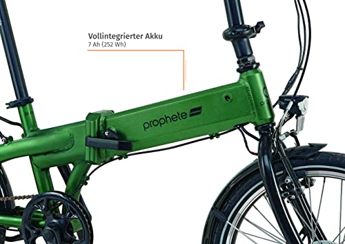 Prophete Urbanicer E-Bike | Erwachsene Elektrofahrrad Damen/Herren/Unisex | Pedelec City E-Bike 20'...