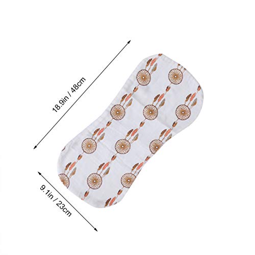 Milisten 2 Pezzi Panni Burp Morbidi Stracci Burp