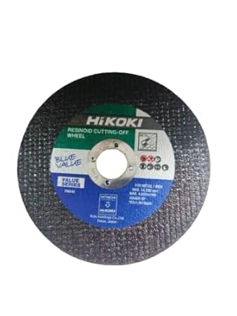HIKOKI 4 Inch Cut Off Wheel for Metal and Stainless steel | Hikoki Blue Series | PACK OF 50 NOS