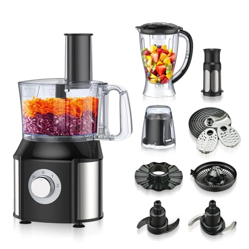 Robot Culinario con Mezclador 10 en 1, 550 W