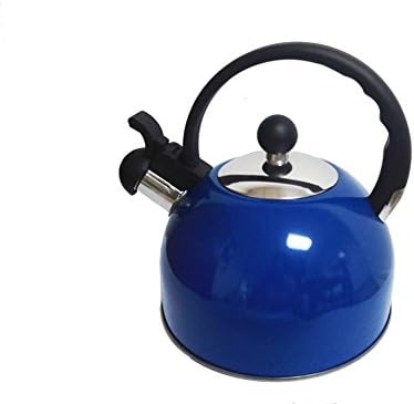 RC2372 Stainless Steel Whistling Tea Kettle, 2.64 Quarts, Blue