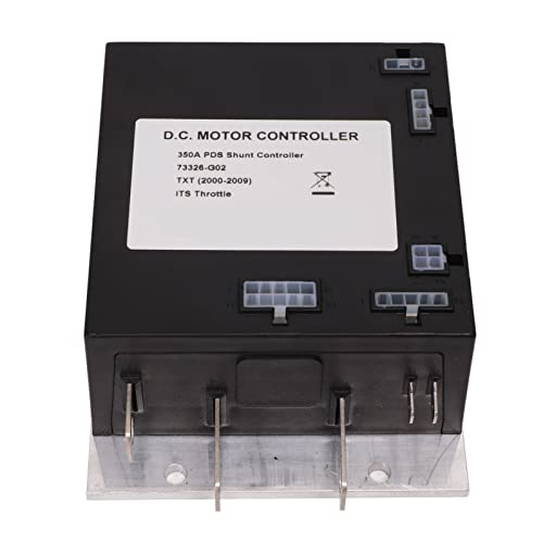 Yctze 36V-Motorsteuerung für Elektro-Golfwagen, 36V 350A Drehzahlregler, Ersatz für EZGO TXT PDS Elektro-Golfwagen (2000–2009) mit Hochfester Metall-ABS-Konstruktion