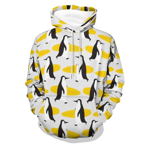 Sweat à capuche pingouin UMENG idéal pour cocooning et sorties