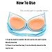 Happyupcity Beige Silicone Bra Insert Removable Sport Bra Cups Inserts Invisible Breast Pads Breast Enhancer Sticky Bra Padding Push Up Bra Pads for Women Bikini Swimsuits