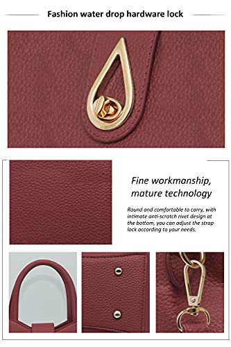 Pahajim Leather Purses and Handbags for Women Ladies Tote bags Top Handle Satchel Bags4