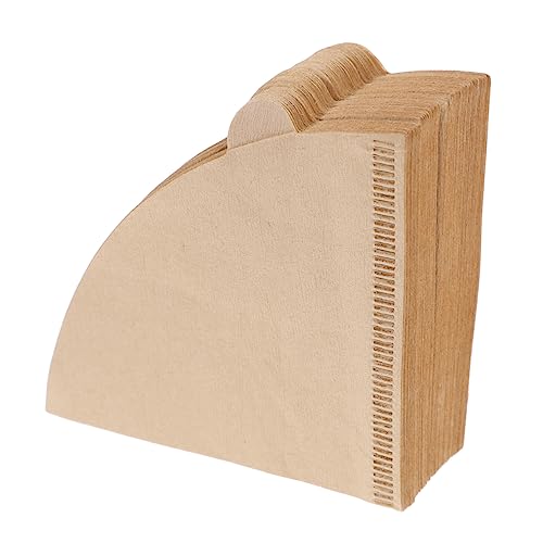 100Pcs Coffee Filter Papers Espresso Filter Cones for Easy Brewing Compatible with Coffee Makers Fine Filtration for Smooth Coffee Enjoyment Space Saving