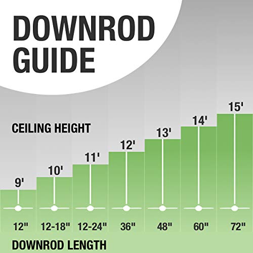 Casablanca 99700 Fresh White Downrod, 1 Count (Pack Of 1) #TOP1