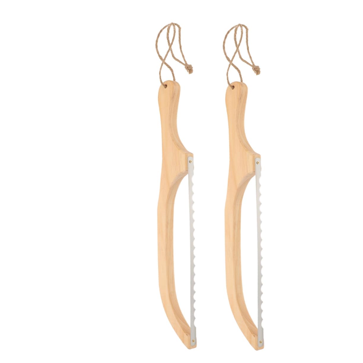 Cabilock 8piezas Cortadora De Pan De Madera y Acero Inoxidable Herramienta De Corte Para Pan Casero De Duradera y Fácil De Limpiar Para Repostería y Cocina