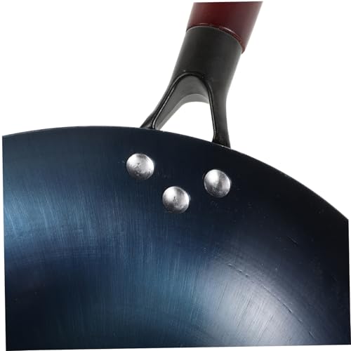 Wok redondo de hierro con recubrimiento antiadherente miniatura 3