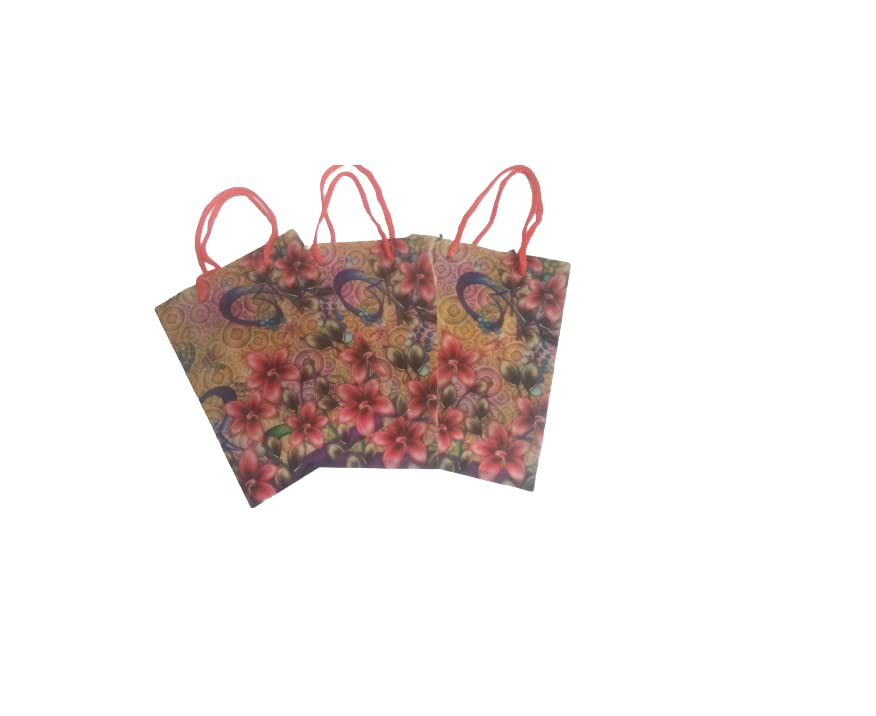 Small Perfect gifting paper bags for For Kids Birthday Return Gifts packing carry bag Party Girls/Kanjak/Navratri Return Gifts packing pack of 6 PC (B0B2Q73G21) Amazon Price History, Amazon Price Tracker