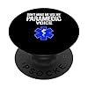 don’t make me use my paramedic voice paramedical medican PopSockets mit austauschbarem PopGrip