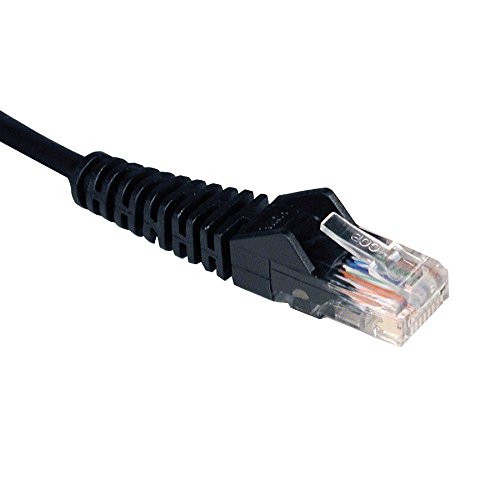 Cable patch Tripp Lite Cat5e 14 pies RJ45 negro miniatura 4
