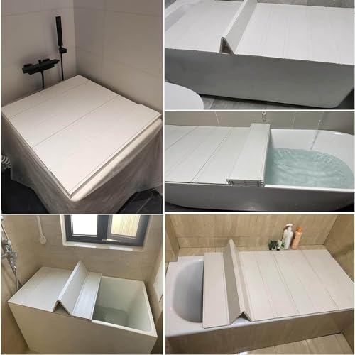 Cubierta de bañera duradera de PVC con diseño minimalista de 1,2 cm 3