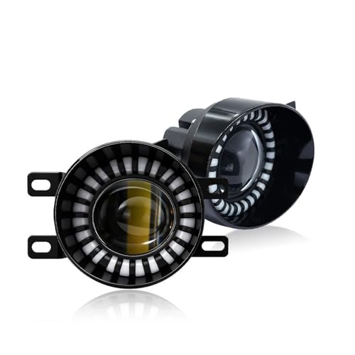 Antibrouillard LED bicolore blanc jaune de 3.5 pouces pour une visibilite avant maximale