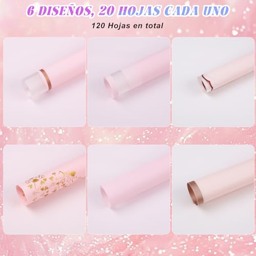 Catálogo de Papel rosa los mejores 5. 5 Imagen adicional