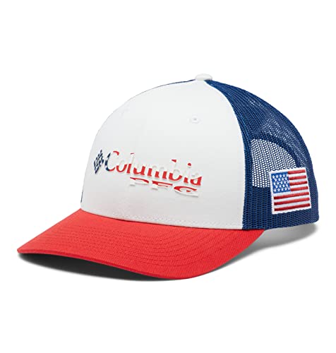 Image of Columbia Unisex Adult PFG Logo Mesh Ball Cap