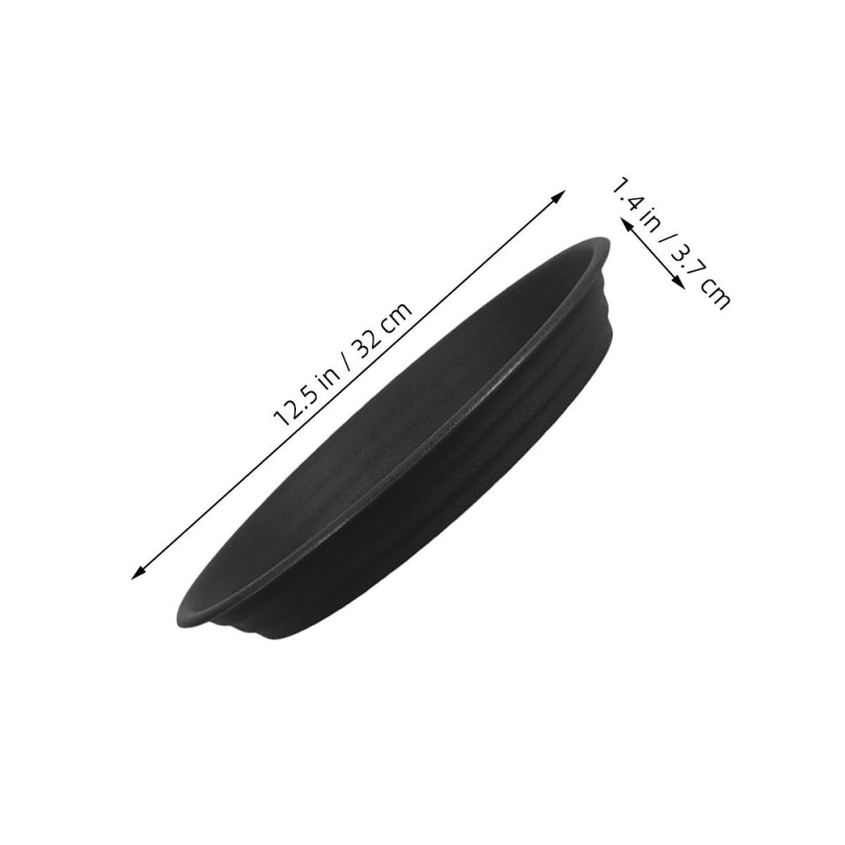 Hemobllo 5 Piezas Bandejas para Macetas de Plantas Platos de Goteo Engrosados para Interior y Exterior Recipientes de Agua para Flores Compatibles con Macetas Estándar Fácil Limpieza y