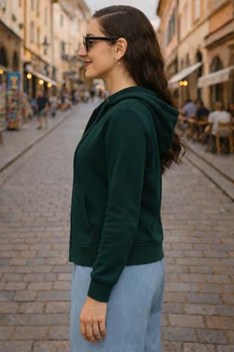 Image of FUNDAY FASHION Women's Trendy Fleece Zipper Sweatshirt with Hoodie for Women