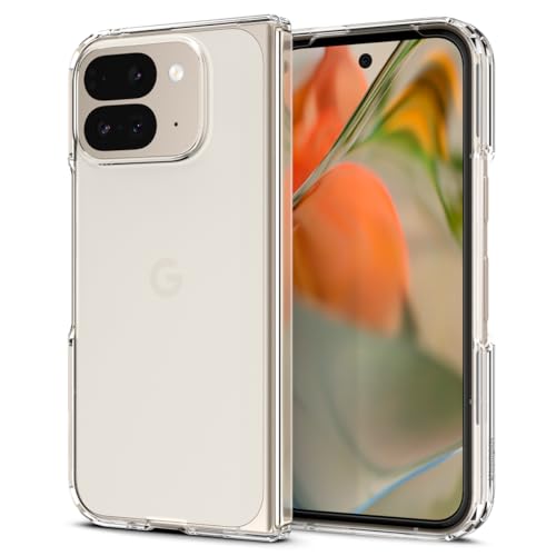 Spigen Ultra Hybrid Designed for Pixel 9 Pro Fold Case (2024) [Anti-Yellowing] - Crystal Clear