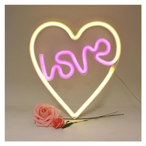 Amour LED néon signe pour créer une ambiance cocooning