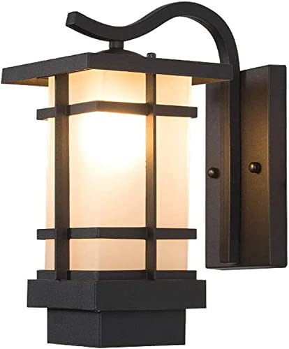 Luminaire en aluminium vintage étanche pour une décoration extérieure noble