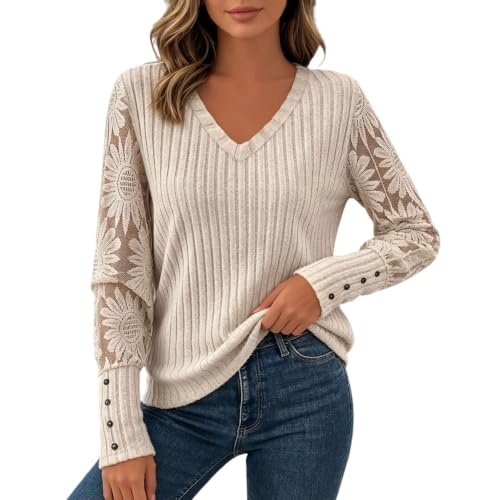 Trendy Sweaters For Women 2026 Fall Oversized Pullover Long Sleeve Tops - image 2