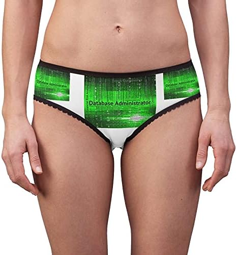 Database Administrator Panties, Database Administrator Underwear, Briefs, Cotton Briefs, Funny Underwear, Panties For Women