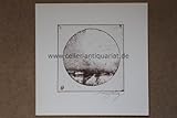  Winterlandschaft - 1 handsignierte Original-Lithographien auf Rundsiebbütten
