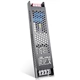 12V 25A 300W Universal Regulated Switching Power Supply, 100-250V AC to 12V DC Converter, LED Driver, Industrial Transformer, Adapter for Strip Light, Lamp, Radio