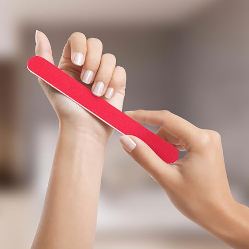 Emeri en bois professionnel pour ongles double grain renforcé et léger - 6