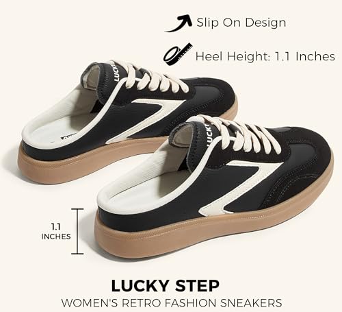 LUCKY STEP Women's Lace Up Fashion Casual Sneakers - Image 3