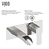 VIGO Cornelius Single Handle Wall Mount Bathroom Faucet in Brushed Nickel-VG05004BN #5
