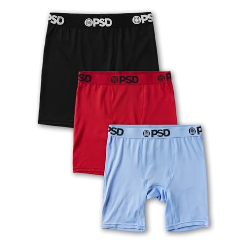 PSD Underwear Boys Boxer Briefs - Animal Print, Comfortable Active Underwear for Boys, Packs & Singles