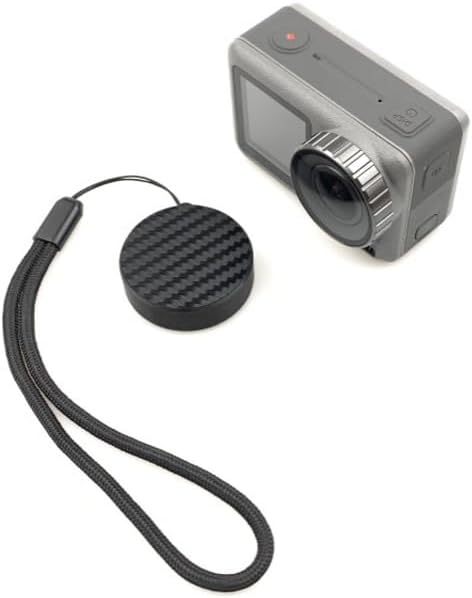 for Lens Protection Cover Cap Collision-Proof Scratch-Resistant with Wrist Strap for DJI for Osmo Action Sports Camera