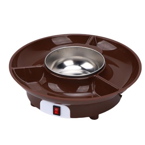 Olla eléctrica para fondue de chocolate multiuso con bandeja desmontable miniatura 7