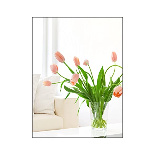 YXYAOLEE Espejo de Pared de 40 x 30 cm, Espejo de Cristal HD para Cocina, baño, salón, armarios