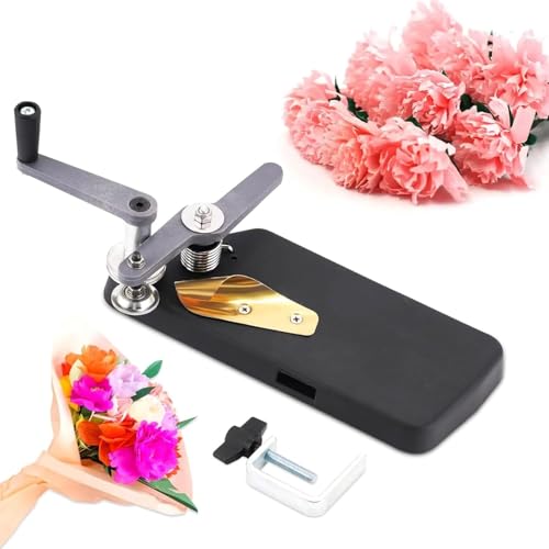 Image of Fine/Coarse Teeth Curling Machine, Flower Crimping, Crepe Paper Lace, Wave, Flowers, Packaging Tools, for Florist Supplies(Fine Teeth)