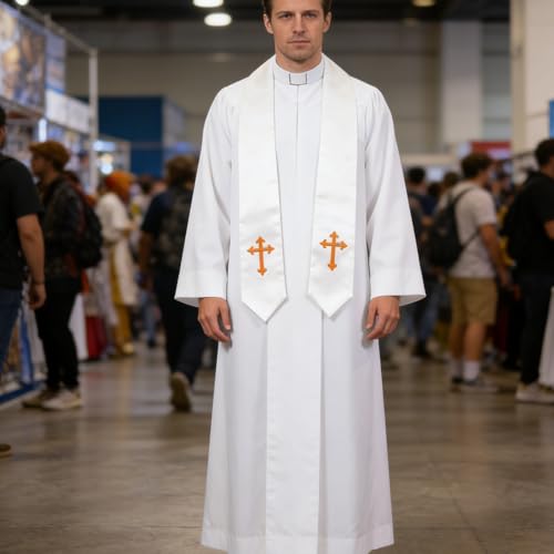 Robe de clergé pour cérémonie religieuse et célébration - 4