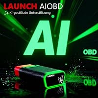 Launch AIOBD Bluetooth OBD2 Scanner mit KI, AI-Diagnosegerät Auto mit Vollsystem, OBD-II Fehlercodeleser für iOS & Android, Motor, ABS, Airbag-Diagnose & Wartungsfunktionen – Ansicht 8