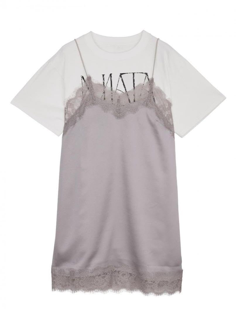 MEDI MALTA TEE WITH LAYERED CAMI TOP 