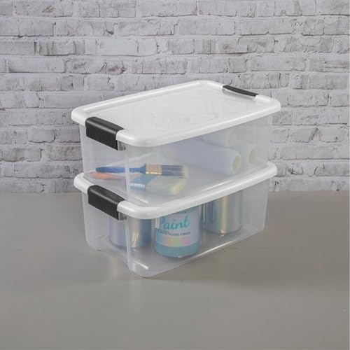 Sterilite Ultra Latch Box, 30 Quart, 6Pack Bundled with 18 Quart, 6 Pack - image 6