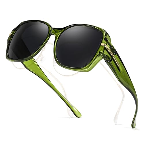 SIPHEW Polarised Fit Over Sunglasses for Women With UV400 Protection