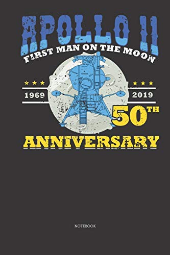 Notebook: Apollo 11 Notebook / Diary / Journal with 120 Blank Lined Pages Large Women, Girl, Man, Family