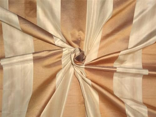 Taffetas de soie Jacquard TAFSJ16 haut de gamme à rayures pour haute couture