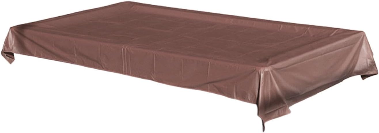Pool Table Cover Waterproof Heavy Duty Protector, 256cmx155cm (100.8"x61") PVC Lightweight Tearproof Dustproof Cover for Billiard Snooker Tables
