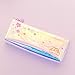 Produktbild FGH Transparent Sakura  Pencil case for Girls Cute Cherry Blossoms Pen Bag Stationery Pouch Pencil Bags School Office Supplies,shan Fen bai